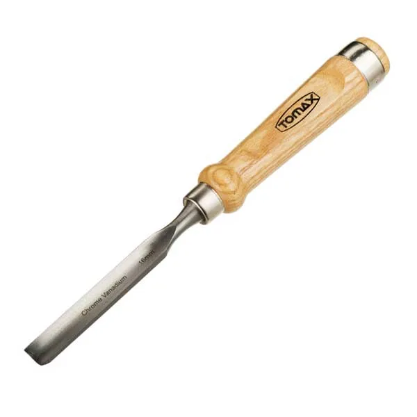 Tomax Oluklu İskarpela Ahşap Saplı 8 mm
